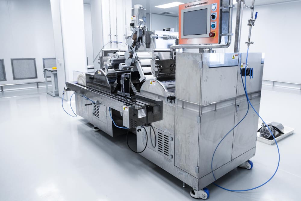 Key features of an industrial bundle wrap machine including adjustable ring speed and automated film application system