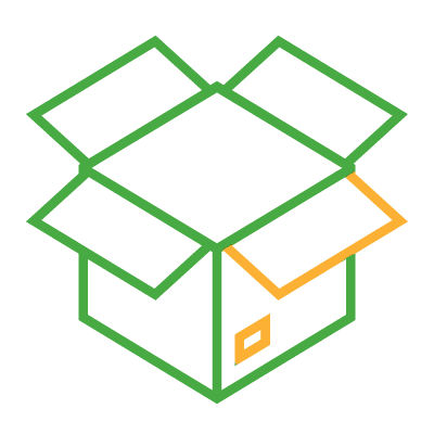 cardboard box icon