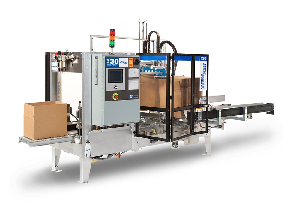 An automated packaging system machine.